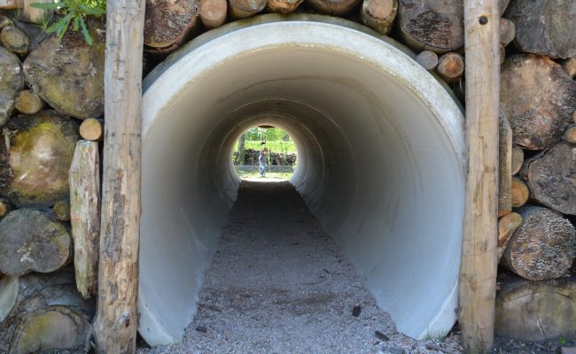 tunnel natuurspeeltuin voorschoten